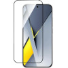 Vivid Full Face Tempered Glass Poco F8 Pro 5G Black - (VITEMP499BK)