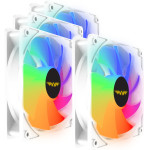 Armaggeddon Durable Silent Fan Argb Kit 6000 Pro ( PACK) White - (KIT6000W)