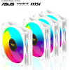 Armaggeddon Durable Silent Fan Argb Kit 6000 Pro ( PACK) White - (KIT6000W)