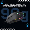 Armaggeddon Gaming Mouse 12800CPi Raven Iii Sigma Stealth Black - (RAVEN-III-SIGMA-B)