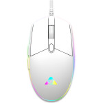 Armaggeddon Gaming Mouse 12800CPi Raven Iii Sigma Stealth White - (RAVEN-III-SIGMA-W)