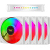 Armaggeddon Pc Cooling Fan 12CM Chroma Rgb Kit 3000 (5 PACK) White - (CHR-KIT3000W)