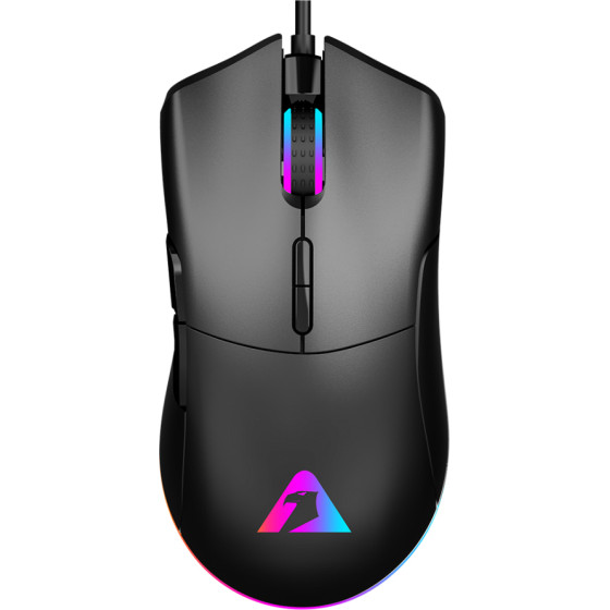 Armaggeddon Usb Wired Macroable Gaming Mouse Falcon V Lk 12000CPi Black - (FALCON-V-LK-B)