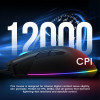 Armaggeddon Usb Wired Macroable Gaming Mouse Falcon V Stealth 12000CPi Black - (FALCON-V-STEALTH-B)