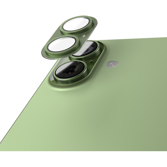 Etteri Full Camera Lens Guard For Iphone 17 green