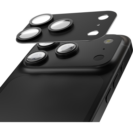 Etteri Full Camera Lens Guard For Iphone 17 Pro black