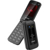 AIWA Slim Bt Clamshell 2G FLIP-Style Dual Sim Phone Black - (FP-30-2G-BLK)
