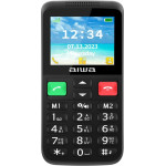 AIWA Slim Bt Feat Phone 4G Dual Sim Phone FPH-S200 Black - (FPH-S200-4G)