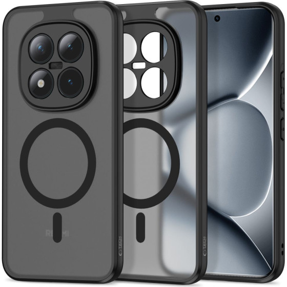 Tech-Protect Magmat Magsafe Xiaomi Poco M8 Pro / Redmi Note 15 PRO+ Plus 5G Matte BLACK
