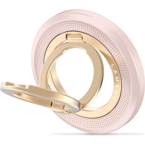 Tech-Protect MMR700 Lamano Magnetic Magsafe Phone Ring PINK/GOLD