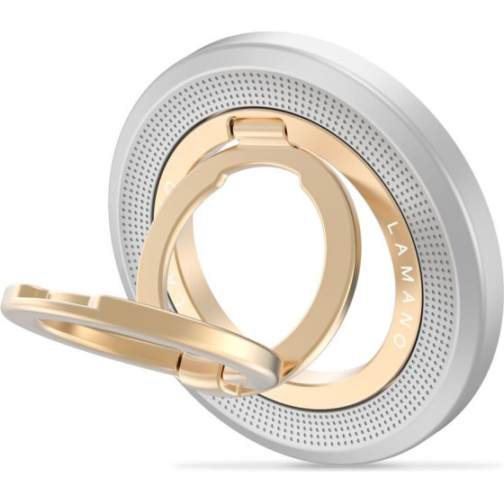Tech-Protect MMR700 Lamano Magnetic Magsafe Phone Ring TITANIUM/GOLD