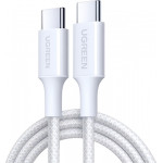 Ugreen USB-C To USB-C Cable L501, 60W, 3A, 2m, White