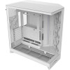 NZXT H9 Flow Large Dual-Chamber Mid-Tower Atx Airflow Case White - (CM-H92FW-01)