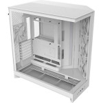 NZXT H9 Flow Large Dual-Chamber Mid-Tower Atx Airflow Case White - (CM-H92FW-01)