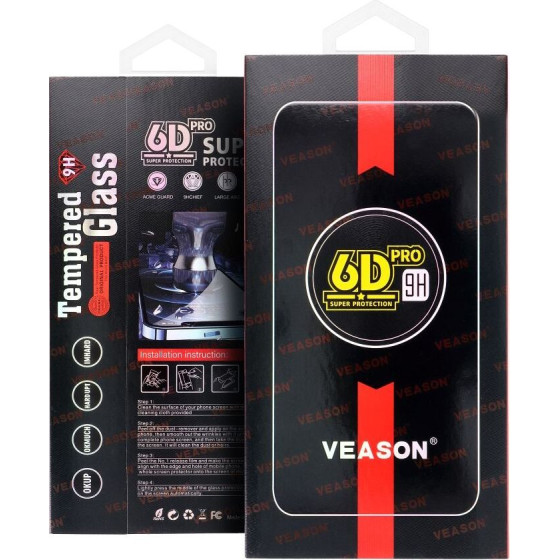 6D Pro Veason Glass - For Motorola G86 / G86 Power black