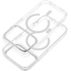 Case Frame Clear Hybrid Mag Cover Compatible With Magsafe For Iphone 17 Transparent OEM