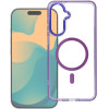 Case Frame Clear Hybrid Mag Cover Compatible With Magsafe For Samsung S26 Ultra Purple OEM