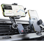 Lisen - Car Holder - For Air Vent, Clamp Grip, Universal, 360� Adjustable, Secure Fit, Anti-Shake - Black - (YL0222060011)