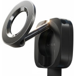 Lisen - Car Holder - Magnetic For Dashboard, Desk, 360� Rotation, Foldable, Table Clip, Secure Fit - Black - (YL0224110001)