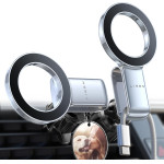 Lisen - Car Holder - Magnetic Grip, For Air Vent, Foldable, 360� Adjustable, Secure Fit - Black - (YL0224050012)