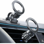 Lisen - Car Holder - MagSafe, For Air Vent, Dashboard, Universal, Multi-Angle Adjustment, Secure Fit - Black - (YL0223110033)