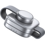 Lisen - Wireless Charging Station 3-in-1 - With Wall Charger, Cable, For Phone, Erabuds, Watch, 15W - Gray - (YL0424040001)