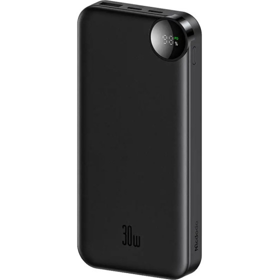 Mcdodo - Power Bank (MC-3850) - USB, 2x Type-C, 10000mAh, 30W, Led Display - Black