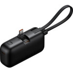 Mcdodo - Power Bank Freekit Series (MC-7760) - With Built-In Cable & Connector USB-C, 5000mAh, 22.5W - Black