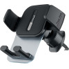 Proove - Car Holder Crystal Clamp - Air Vent, Mechanical Clamp, Secure Fastening, for 4.7''-6.9'' Phones - Black - (CHCC00000001)