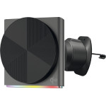 Proove - Car Holder with Wireless Charging Neostorm - for Air Vent, Magnetic, Qi2, 15W, RGB, Aluminum - Grey - (WHNS15002003)