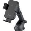Proove - Car Holder with Wireless Charging Triple Clamp - for Air Vent, Automatic Arms, 15W, 4.0''-6.9'' - Black - (WHTC15010001)
