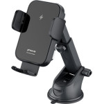 Proove - Car Holder with Wireless Charging Triple Clamp - for Air Vent, Automatic Arms, 15W, 4.0''-6.9'' - Black - (WHTC15010001)