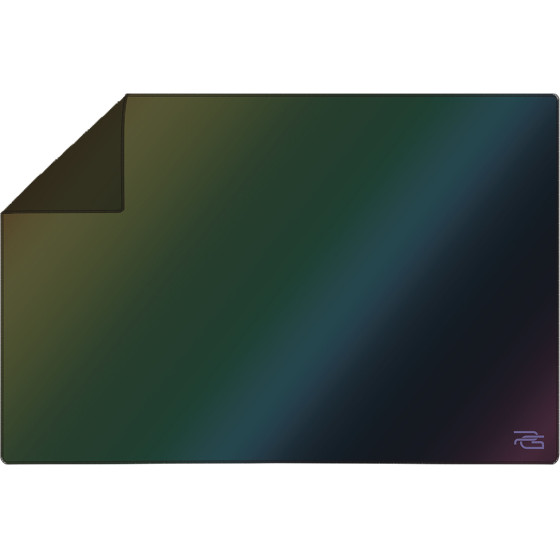 Proove - Mouse Pad Radiance - for Gaming, Glowing Effect, Natural Rubber Base, Polyester, 600x400x3mm - Aurora - (MPRD00300014)
