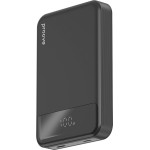 Proove - Power Bank Hoodman - Type-C, Lightning, Magnetic, with LED Display, Qi, 20W, 10000mAh - Black - (PBH120010001)