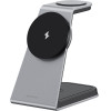 Proove - Wireless Charging Station Omni Power - MagSafe, 3in1, for iPhone, AirPods, Apple Watch, 15W - Grey - (WSOP15020003)