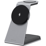 Proove - Wireless Charging Station Omni Power - MagSafe, 3in1, for iPhone, AirPods, Apple Watch, 15W - Grey - (WSOP15020003)