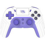 Proove - Wireless Controller Skadi - Ergonomic, USB-C, AUX, Touch-pad, PS4, PC, Android, 600mAh - White/Purple - (WGSK00022016)