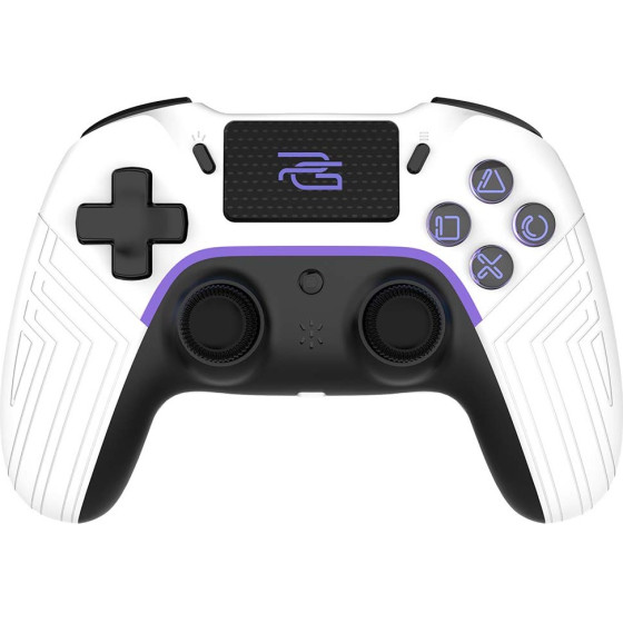 Proove - Wireless Controller Skadi - USB-C, AUX, BT, Touch-pad, for PS4, PC, Android, 600mAh - White - (WGSK00022002)