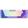 Proove - Wireless Gaming Keyboard AFK - 2.4GHz, Bluetooth, RGB Backlighting, 68 Keys, 1500mAh, 1.5m - White - (WKAFKEN22002)