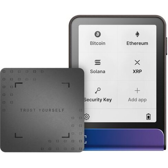 Ledger Flex Neptune Blue Crypto Hardware Wallet with Recovery Key - (LEDGERFLEX-NBLUE-RK)