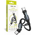 Mobile Origin 240W Rotating Cable USB-C to USB-C CB3 - (MO-240WRC-CB3)
