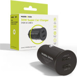 Mobile Origin 30W Super Car Charger CA20 - 2x USB-C - (MO-30WSCCH-CA20)