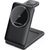 Mobile Origin 3in1 Foldable Qi2 Charger PW8, black - (MO-FCH-PW8-BLK)
