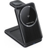 Mobile Origin 3in1 Foldable Qi2 Charger PW8, black - (MO-FCH-PW8-BLK)