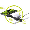 Mobile Origin 3in1 Qi2 Foldable Magnetic Pad PW34, black - (MO-PW34-BLK)