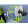 Mobile Origin 45W Travel Adapter, EU/US/UK/AU PW26, black - (MO-PW26-BLK)
