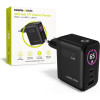 Mobile Origin 65W GaN Display Charger PW20 - 2x USB-C + USB-A - (MO-65WDCH-PW20)