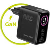 Mobile Origin 65W GaN Display Charger PW20 - 2x USB-C + USB-A - (MO-65WDCH-PW20)