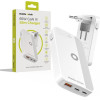 Mobile Origin 65W GaN III Slim Charger dual USB-C, Single USB-A white - (GAN-65W-SLM-WHT)