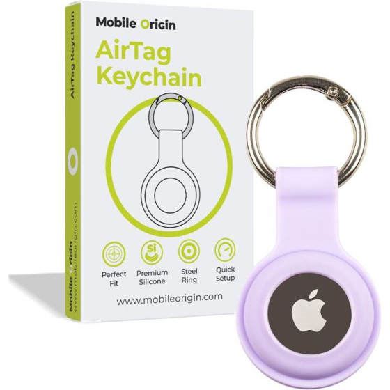 Mobile Origin AirTag KeyChain, purple - (FRL-ATKC-PUR)